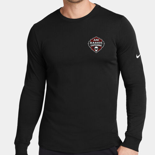 Dri FIT Cotton/Poly Long Sleeve Tee Thumbnail